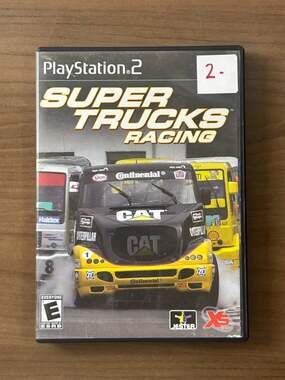 Super Trucks Racing Sony PlayStation 2 PS2 Complete CIB Disc Case Manual